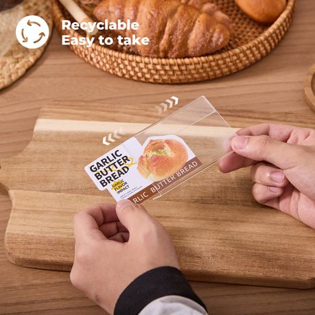 Chenshia 25Pc Mini L-Menu Stands - 6x9cm
