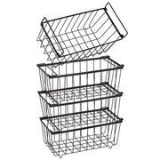 Freezer & Fridge Storage Baskets - 4-Pack