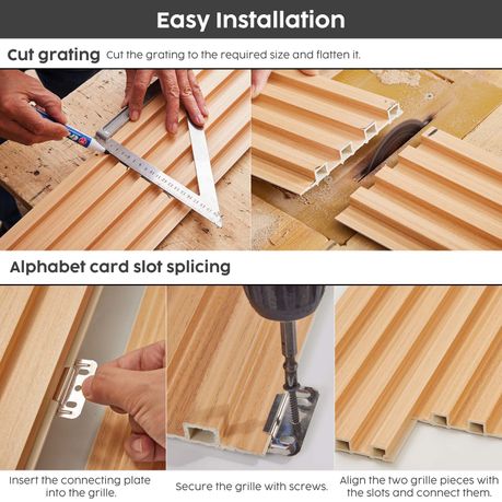 Chenshia 3D Fluted Wall Panel PVC Waterproof Panels 20PCS