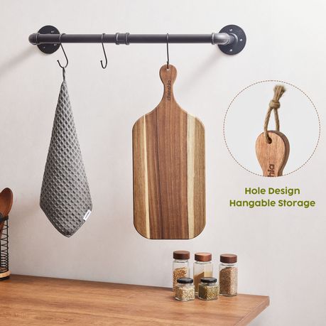 Chenshia Acacia Wood Chopping Steak Charcuterie Board Cheese & Serving Tray