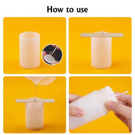 Silicone Candle Making Kit With 3D Moulds & Accessories