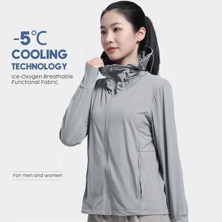 Hooded UV Protection Jacket - 2XL