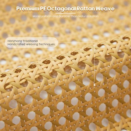 Natural Rattan Webbing Roll -  50cm x 100cm