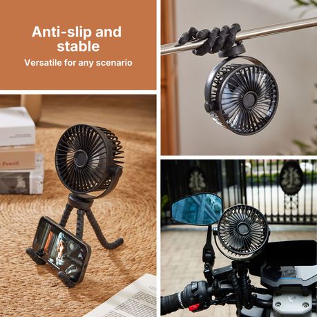 3-Speed Portable Octopus Fan
