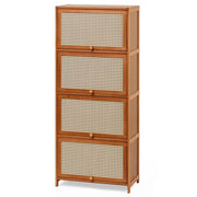 4-Tier Bamboo Storage Cabinet