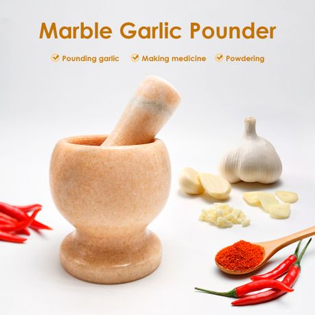 Marble Mortar & Pestle