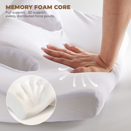 Double-Hole Ear Pillow Side Sleeper - Piercing Recovery Pillow