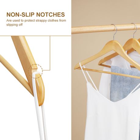 Anchor Wooden Hangers - 20-Pack
