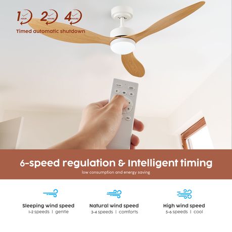 52' LED Ceiling Fan Smart Remote