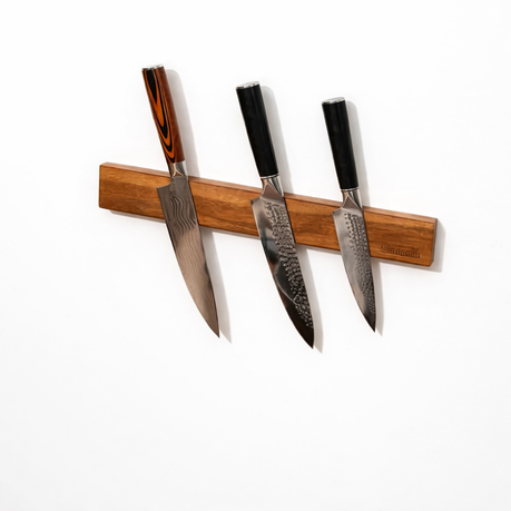 Acacia Wood Magnetic Knife Holder