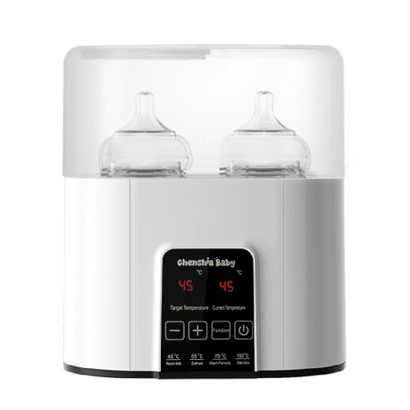 Smart Baby Bottle Warmer Dual Capacity Steam Steriliser
