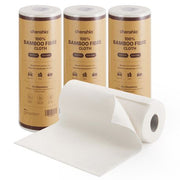 Chenshia 4-Pack Reusable Bamboo Paper Towel Cleaning Dish Cloth