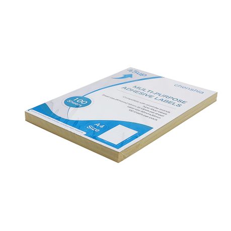 45-Up A4 Adhesive Labels (100 Sheets)