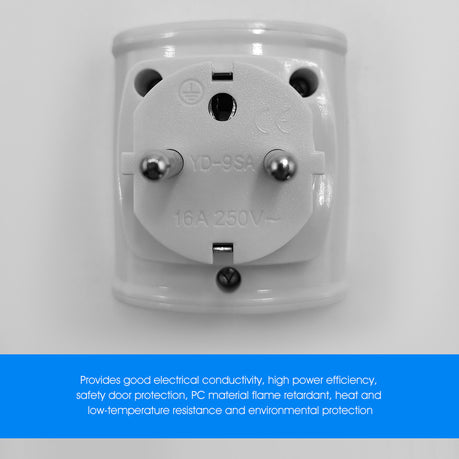 Multi Plug to South African Power Converter - European USA UK
