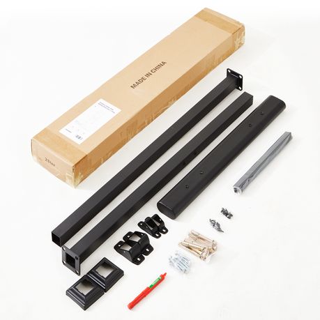 Heavy Duty Carbon Steel Indoor & Outdoor Safety Grab Bar