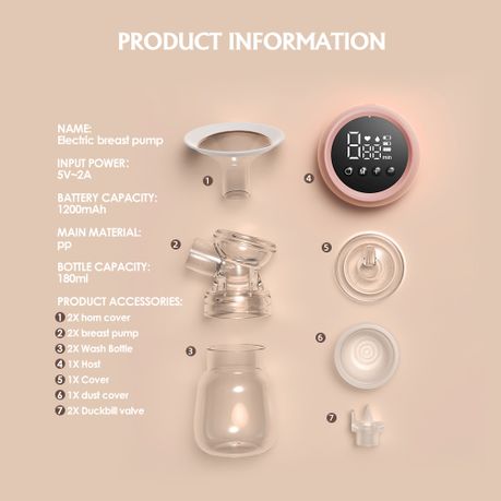 Bilateral Electric Breast Pump Set