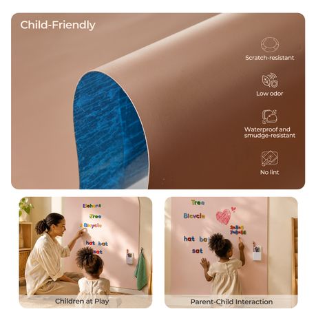 Arch Magnetic Wall Decal Doodle Board Set | 60 × 100 cm