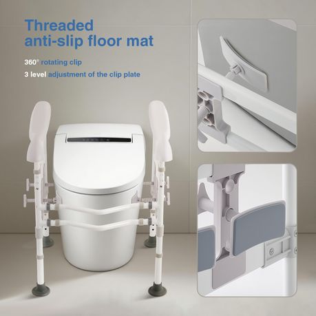 Toilet Safety Rail - Elderly Care & Support