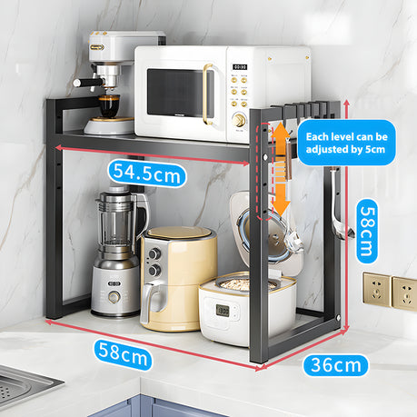 Microwave Kitchen Countertop Storage Rack
