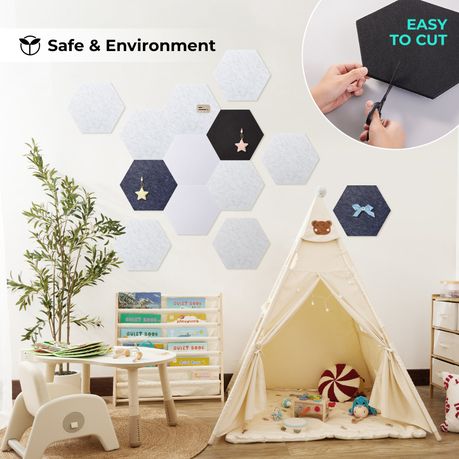 Chenshia 12 Piece Soundproof Acoustic Panels - Self-Adhesive Panels