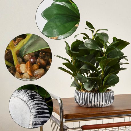 Artificial Plant Lifelike Faux Potted Greenery