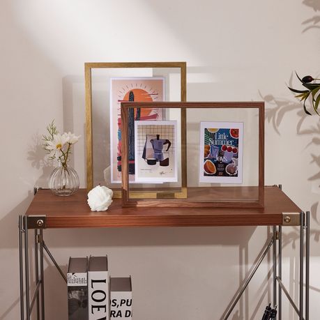 A4 Double-Sided Floating Picture Frames (2-Piece)