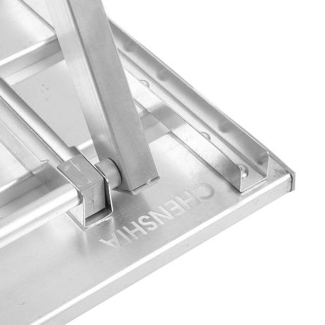 Chenshia 2 in1 Aluminium Foldup Stool & Aluminium Side Table - Light Travel