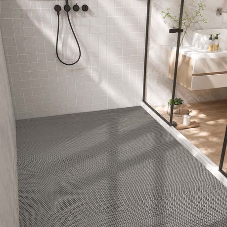 PVC Floor Drainage Mat Non-Slip Bathroom Shower Wet Room Mesh Mat