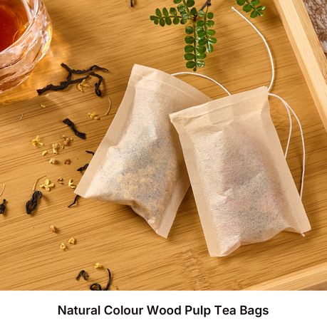 100 Pcs Disposable Tea Filter Bags