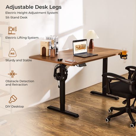 Electric Standing Desk Frame (100kg Capacity)