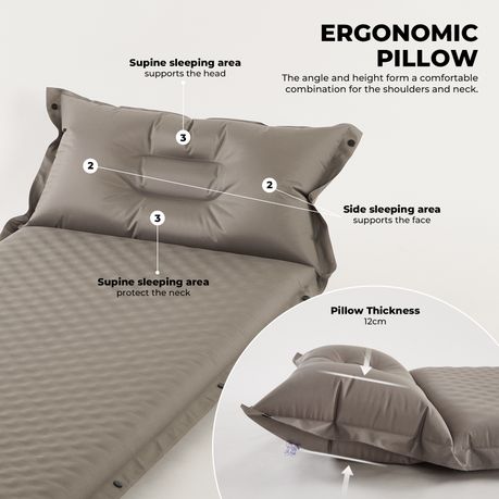 Inflatable Sleeping Pad - Single Size