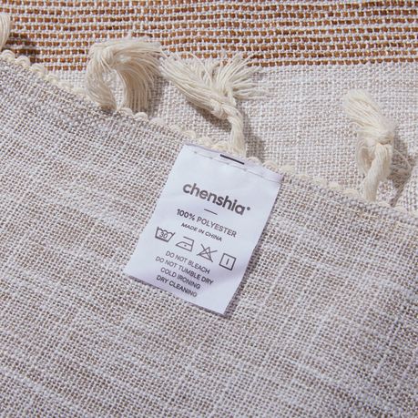 Tassel Tablecloth Waterproof Anti Wrinkle Dining Cover Cloth