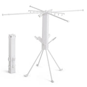 White Extendable Clothes Drying Rack