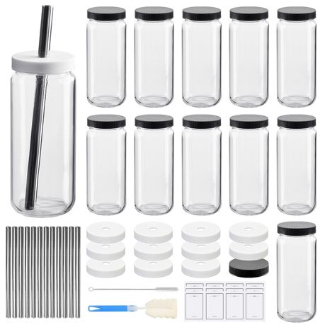 480ml Glass Bottles - 12-Pack