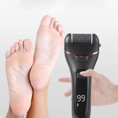 Electric Foot File & Callus Remover - Black