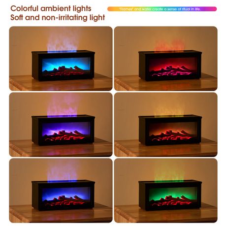 Essential Oil Diffuser Humidifier with 7 Colours, Timer & Remote