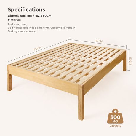 Queen Bed Frame (300 kg Capacity)