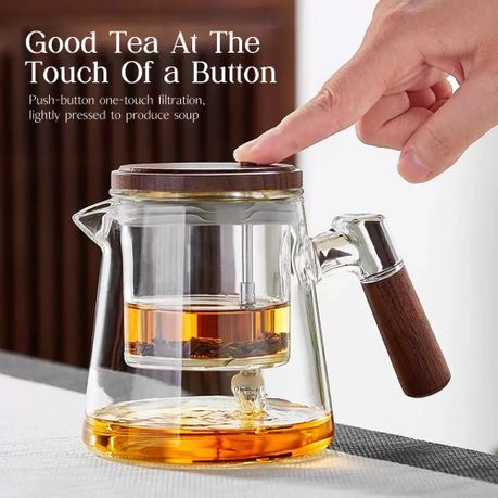 Glass Teapot with Removable Infuser 650ml