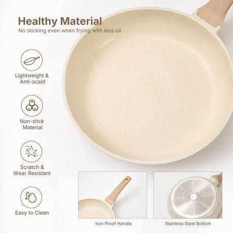 Chenshia 13Pc Home Kitchen Non-Stick Cookware Set