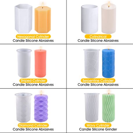 Silicone Candle Making Kit With 3D Moulds & Accessories
