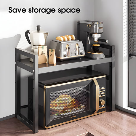 Microwave Kitchen Countertop Storage Rack