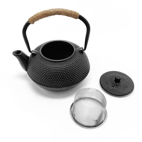 Vintage Cast Iron Teapot with Infuser 600ml