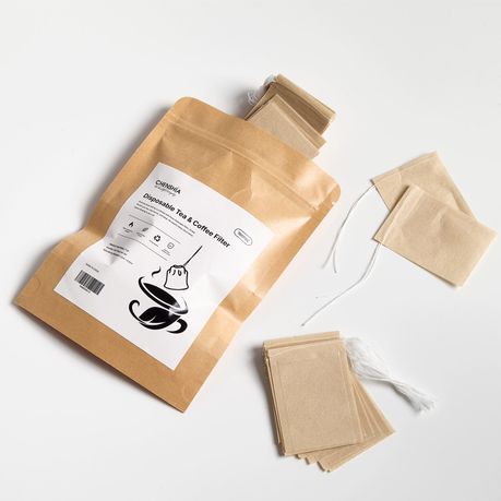 100 Pcs Disposable Tea Filter Bags