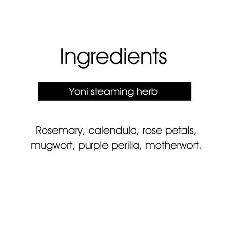 Herbility Yoni Steaming Herbs 100% Natural Reproductive Care Blend