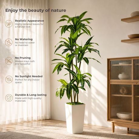 180cm Artificial Dracaena Tree