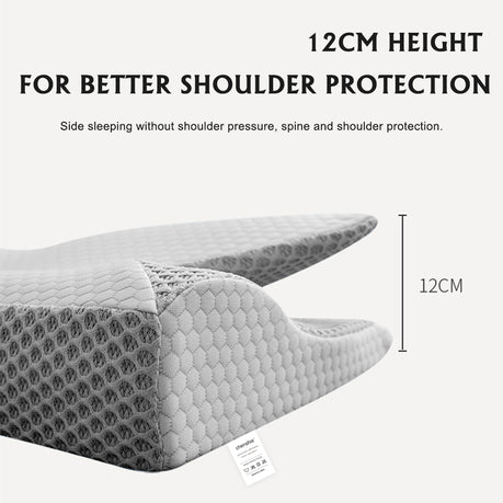 Memory Foam Cervical Pillow - 2 Pack