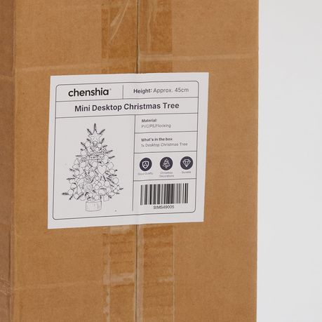 Mini Christmas Tree Set with LED Lights