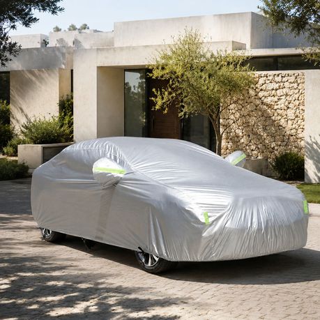 Waterproof Heavy-Duty Car Cover All-Weather Oxford Sun UV Protection