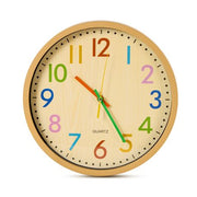 Modern Decorative Wall Clock 30cm - Colourful