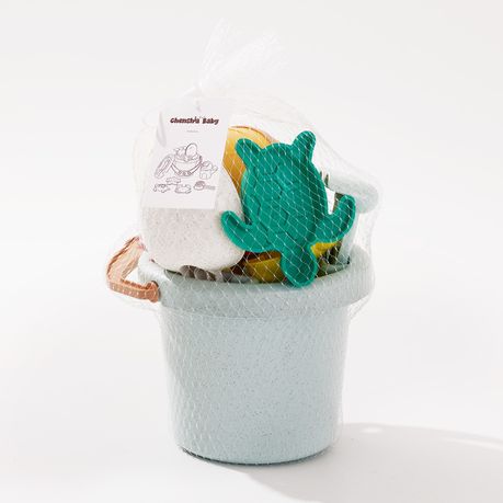 9Pc Kids Beach Toy Bucket Set
